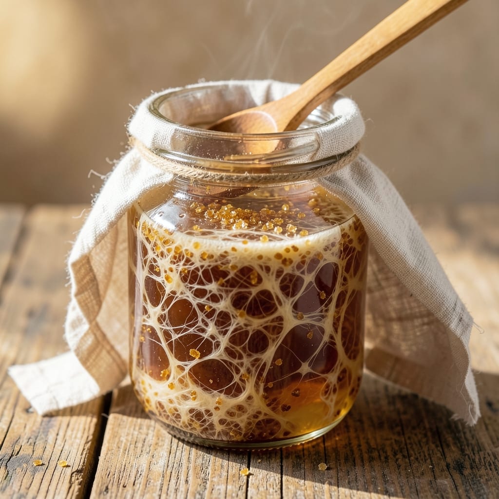 Apple Cider Vinegar Mother Recipe: Fermented Probiotic Power in Your Kitchen