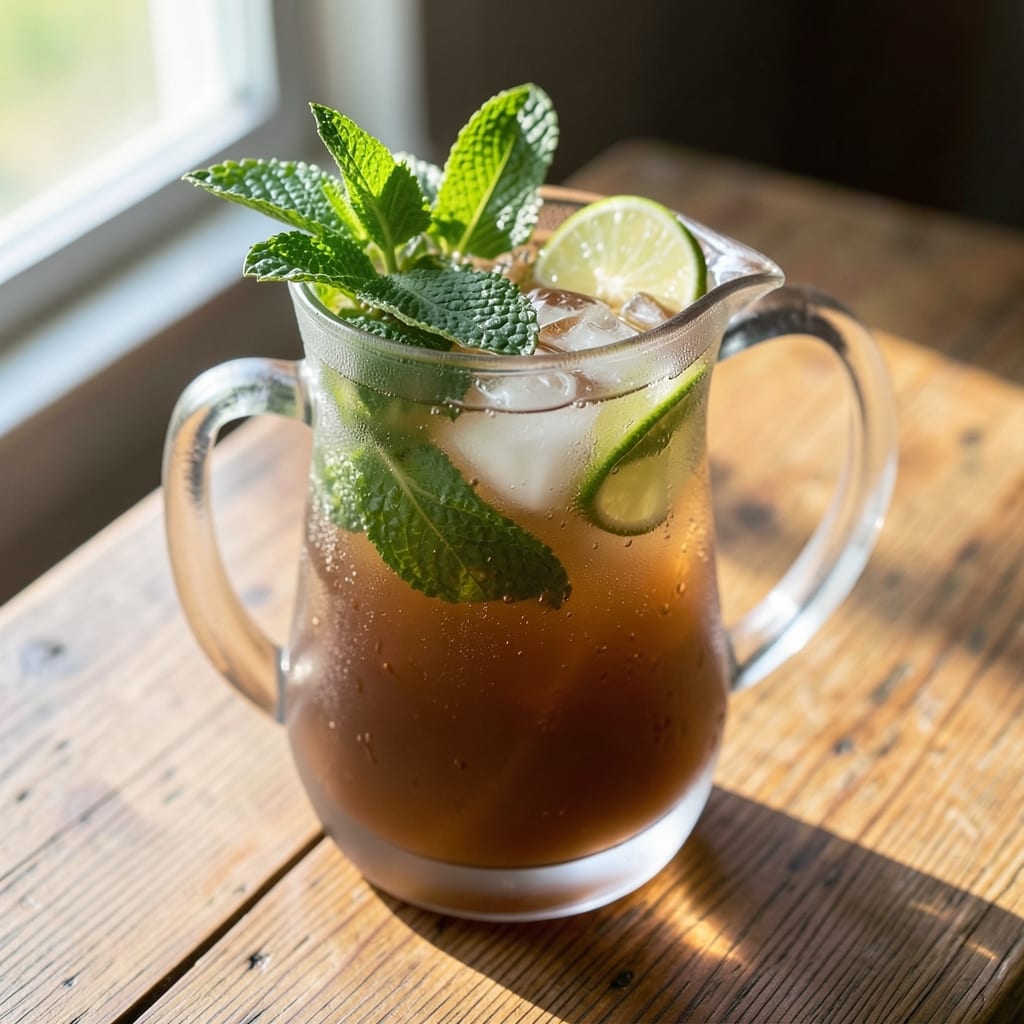 Apple Cider Mojito Pitcher Recipe: Minty-Citrus Sparkle for Crowds