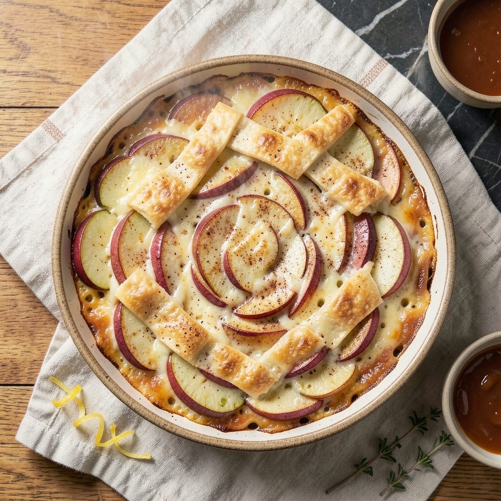 Apple Cheese Casserole Recipe: Crispy Top, Melty Cheese, and Spiced Apple Harmony