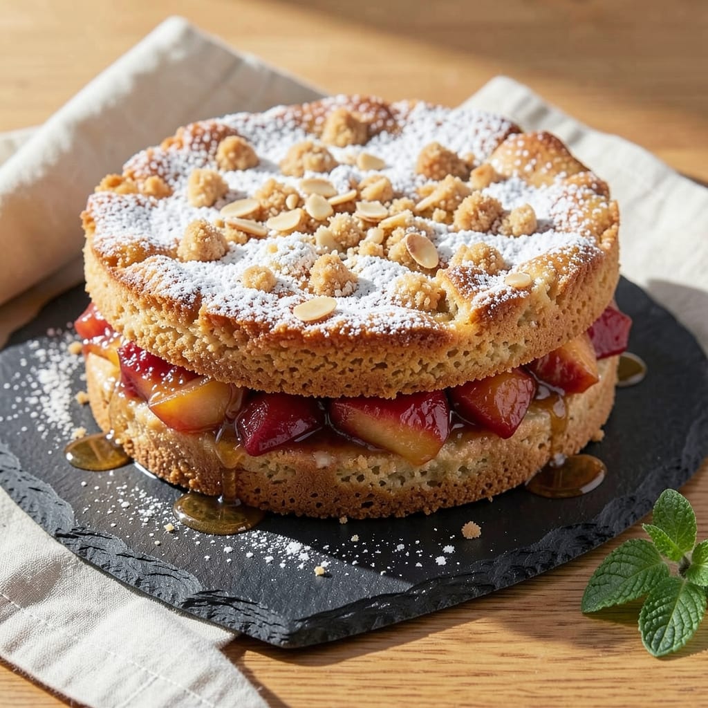 Apple Almond Torte Recipe: Nutty Crunch Meets Spiced Apple Bliss