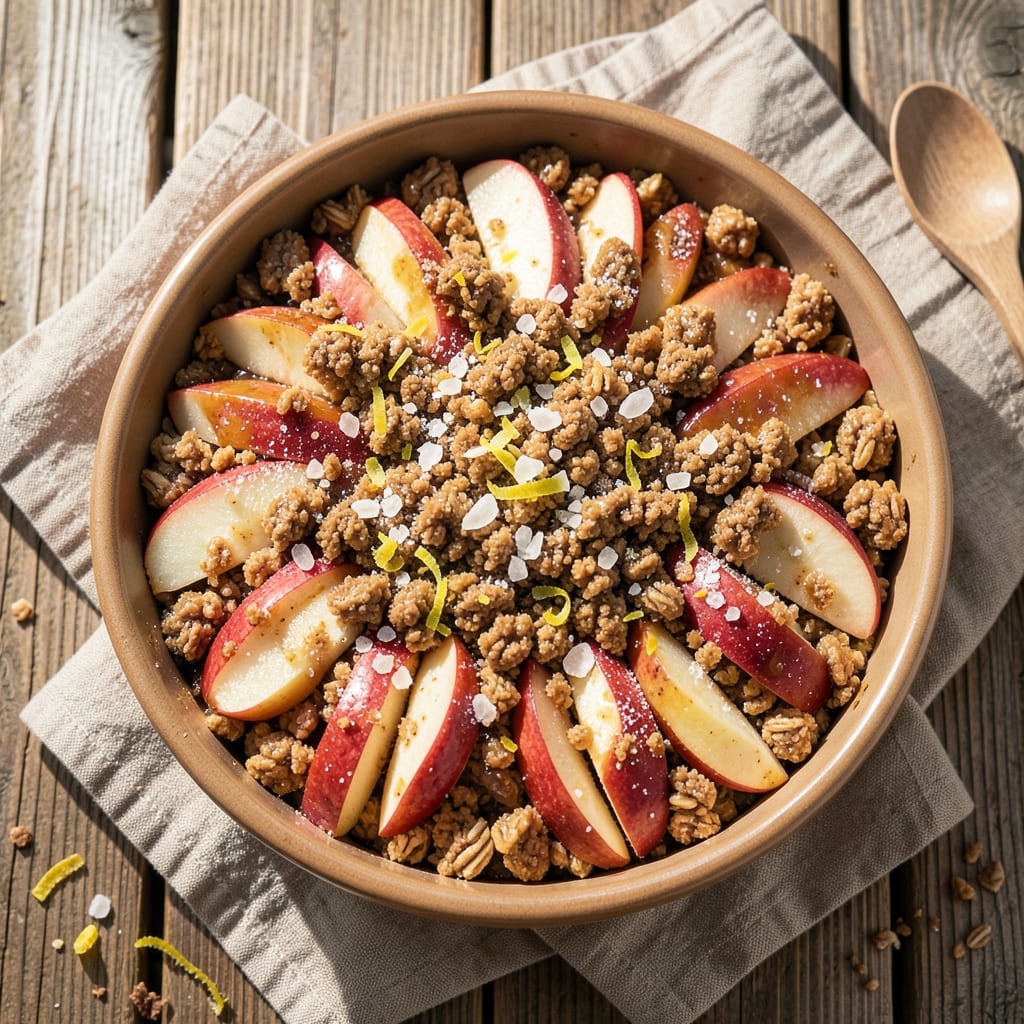 8x8 Inch Apple Crisp Recipe: Spiced Topping That Locks in Juice