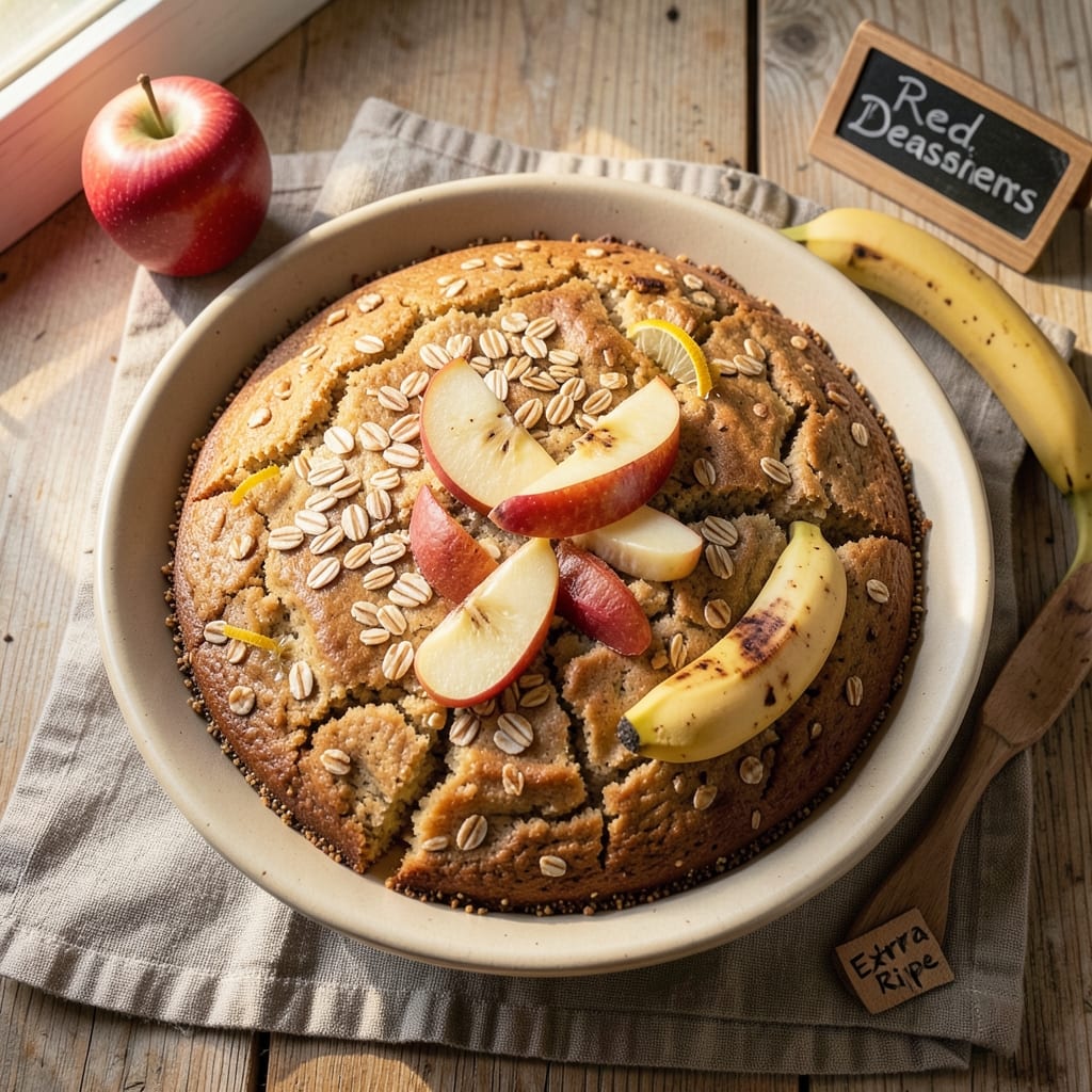 Apple Banana Oat Cake Recipe: Moist Layers With Warm Spice Hugs