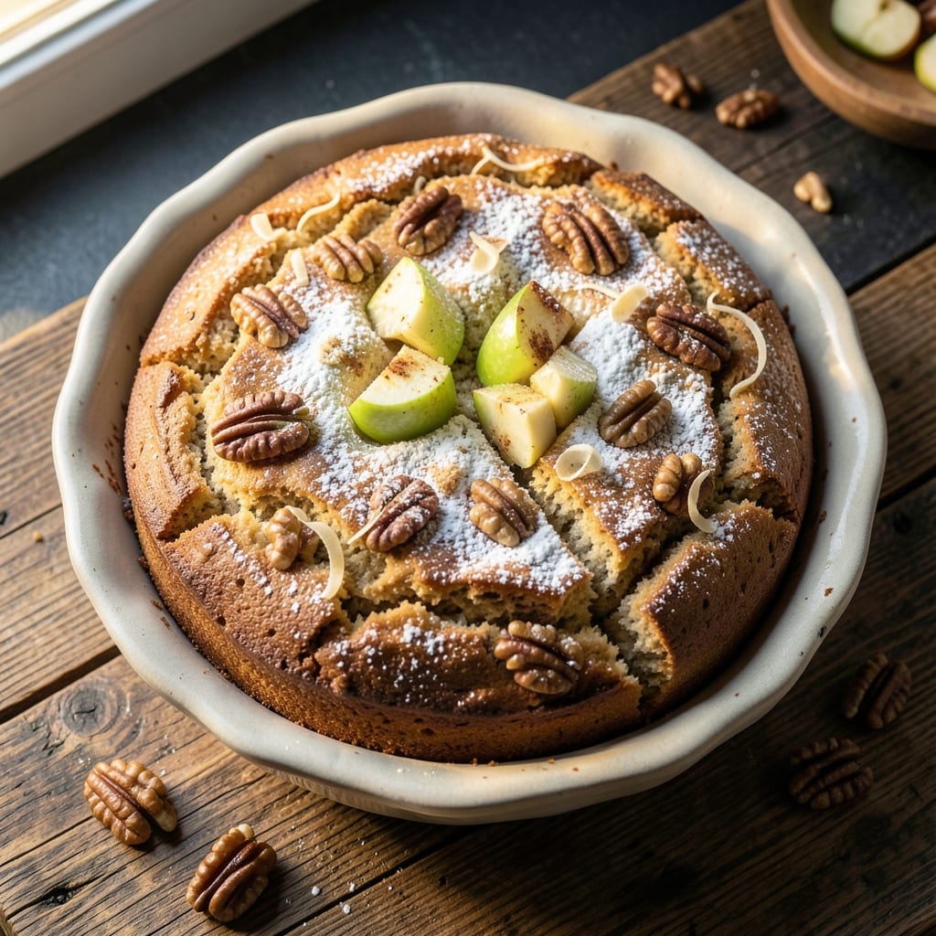 Apple Cinnamon Walnut Cake Recipe: Warm Spiced Layers With Crunchy Nut Topping