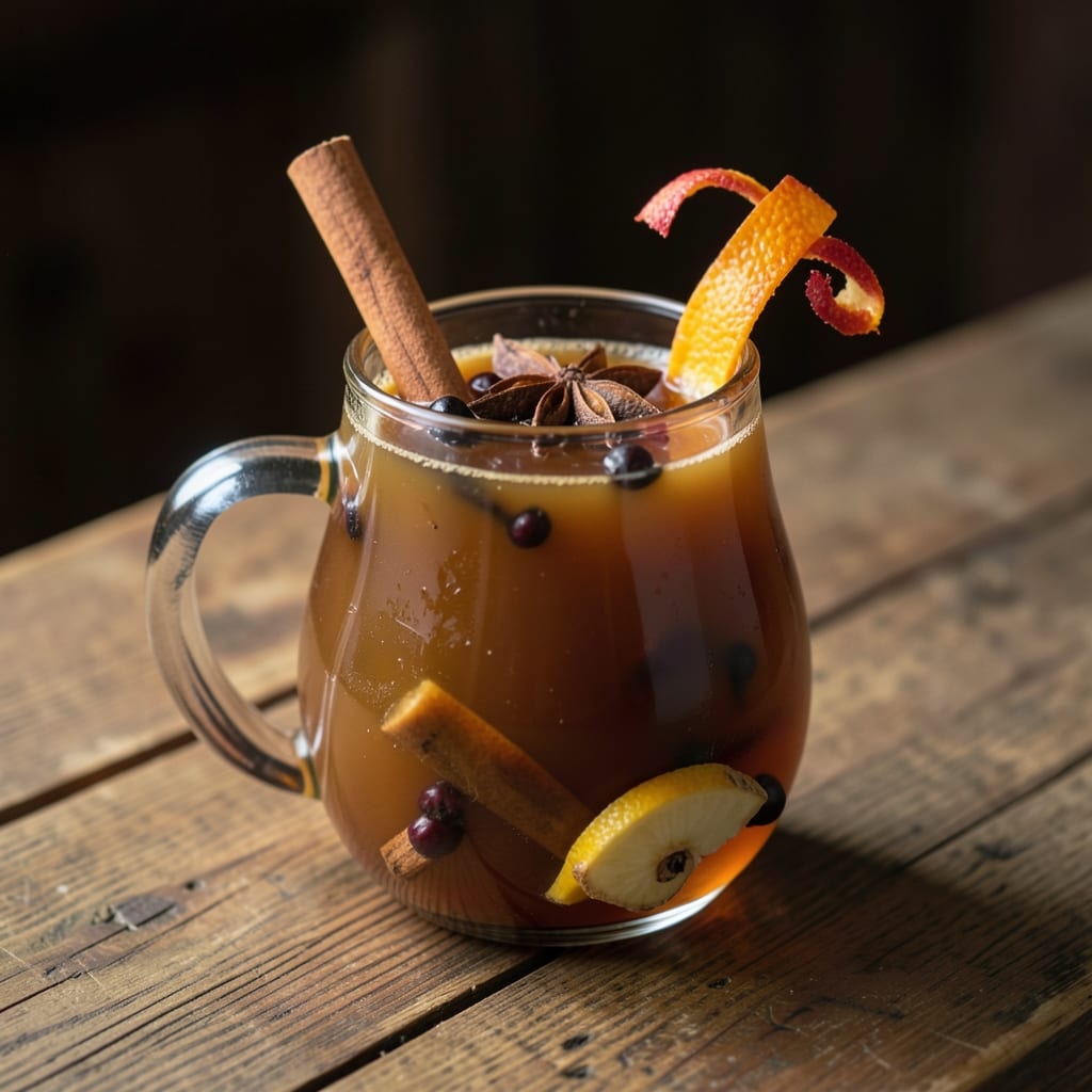 Apple Cider Spiked Drink Recipe: Warm Spice and Citrus Kick in One Pot
