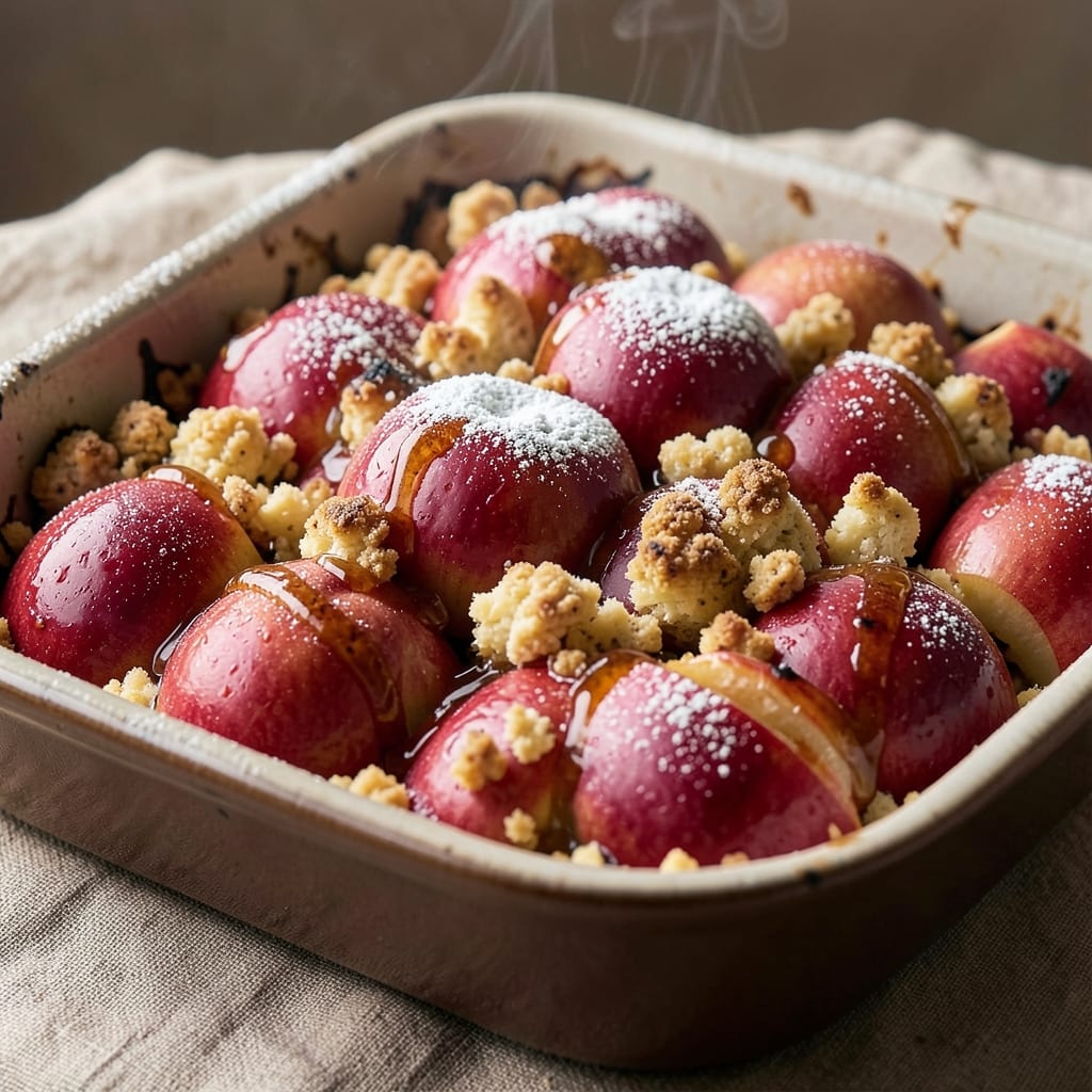 Apple Brown Betty Recipe UK: Spiced Apple Streusel Bake With Buttery Crunch
