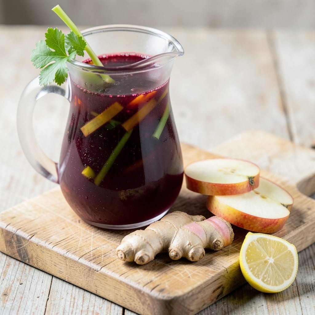 Apple Celery Beet Juice Recipe: Earthy-Sweet Detox in 5 Minutes