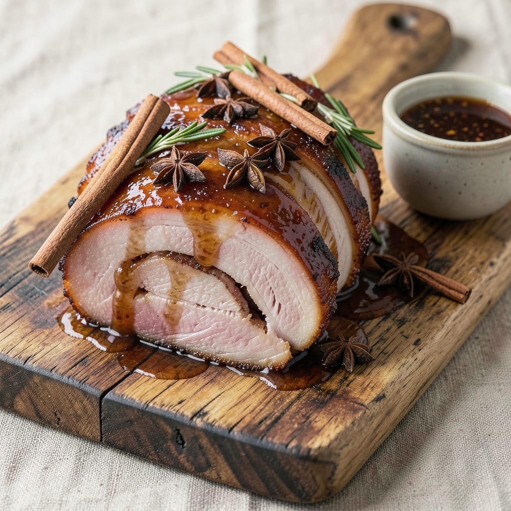 Apple Cider Glazed Ham Recipe: Slow-Roasted with Spiced Apple Infusion