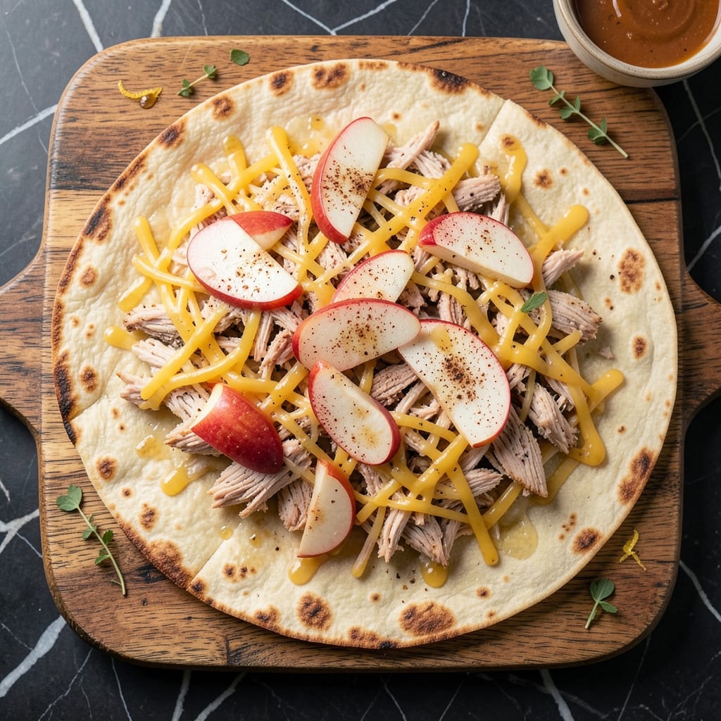 Apple Chicken Quesadillas Recipe: Smoky Cinnamon Crunch With Melted Cheese Layers