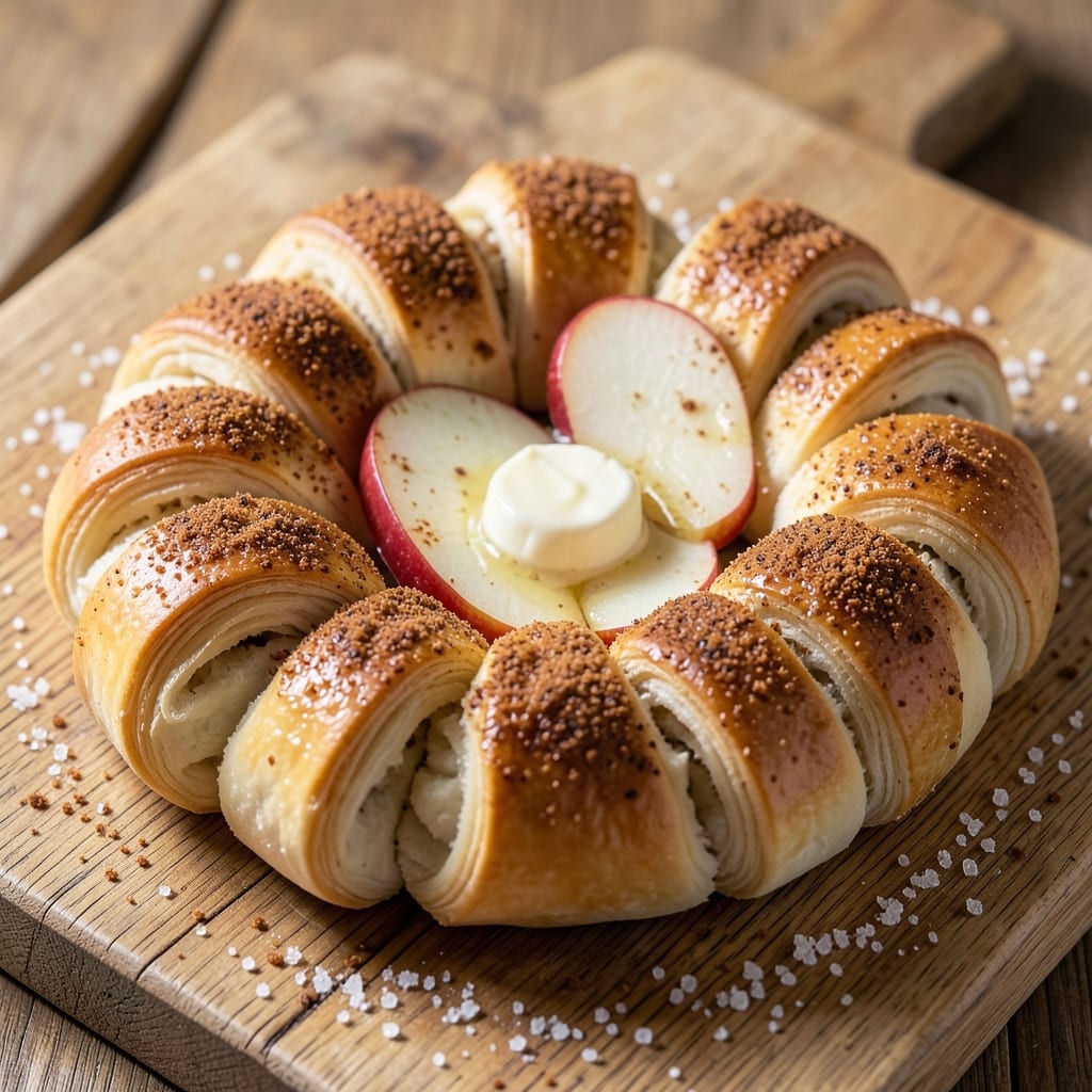 Apple Cinnamon Crescent Rolls Recipe: Buttery Swirls with Spiced Apple Filling