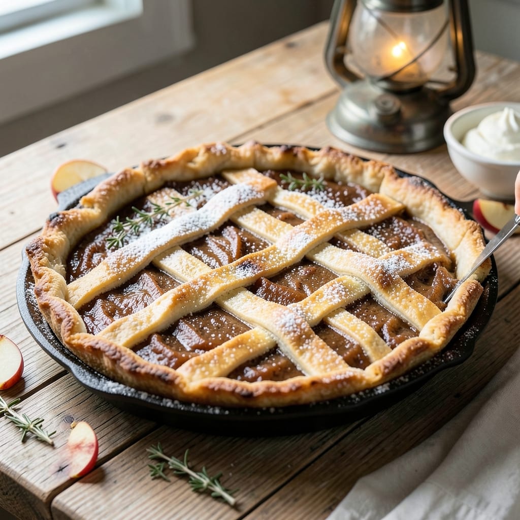 Amish Apple Butter Pie Recipe: Homestyle Crust and Spiced Filling Harmony