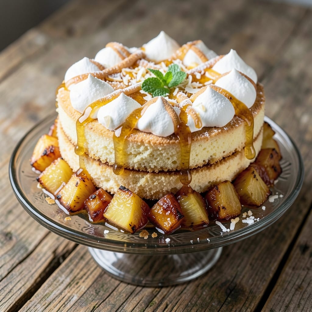 7-Up Pineapple Upside-Down Cake Recipe: Citrusy Caramelized Topping Over Juicy Fruit