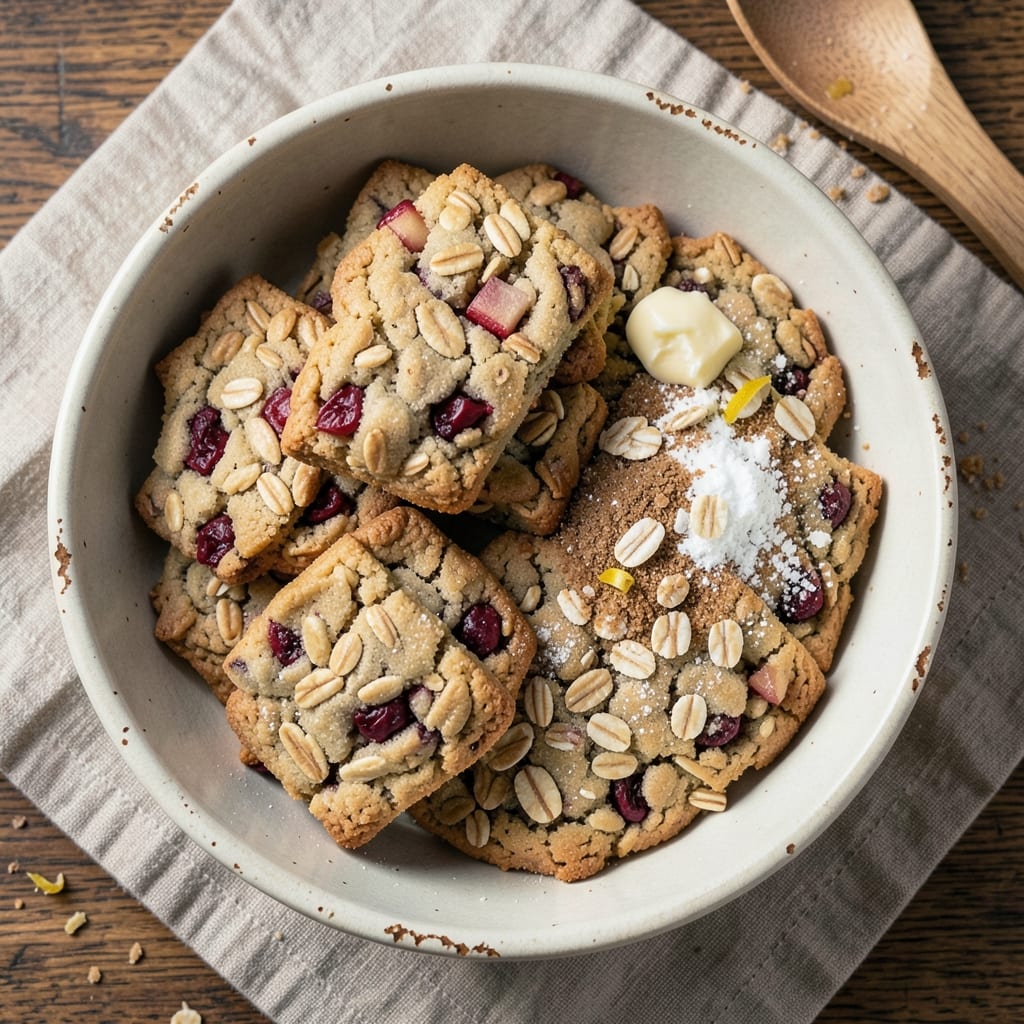 Apple Cranberry Oatmeal Cookies Recipe: Chewy Crunch With Tart-Sweet Balance