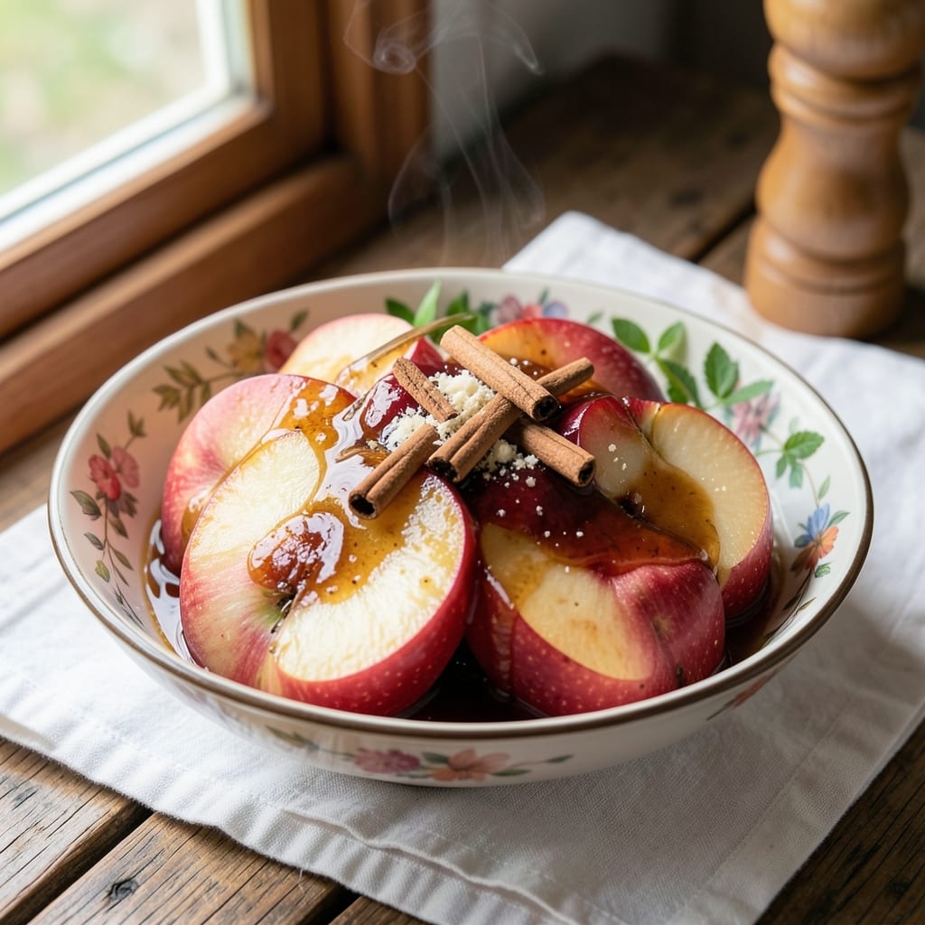 Apple Brandy Mash Recipe: Boozy Spiced Apples With Warm Vanilla Depth