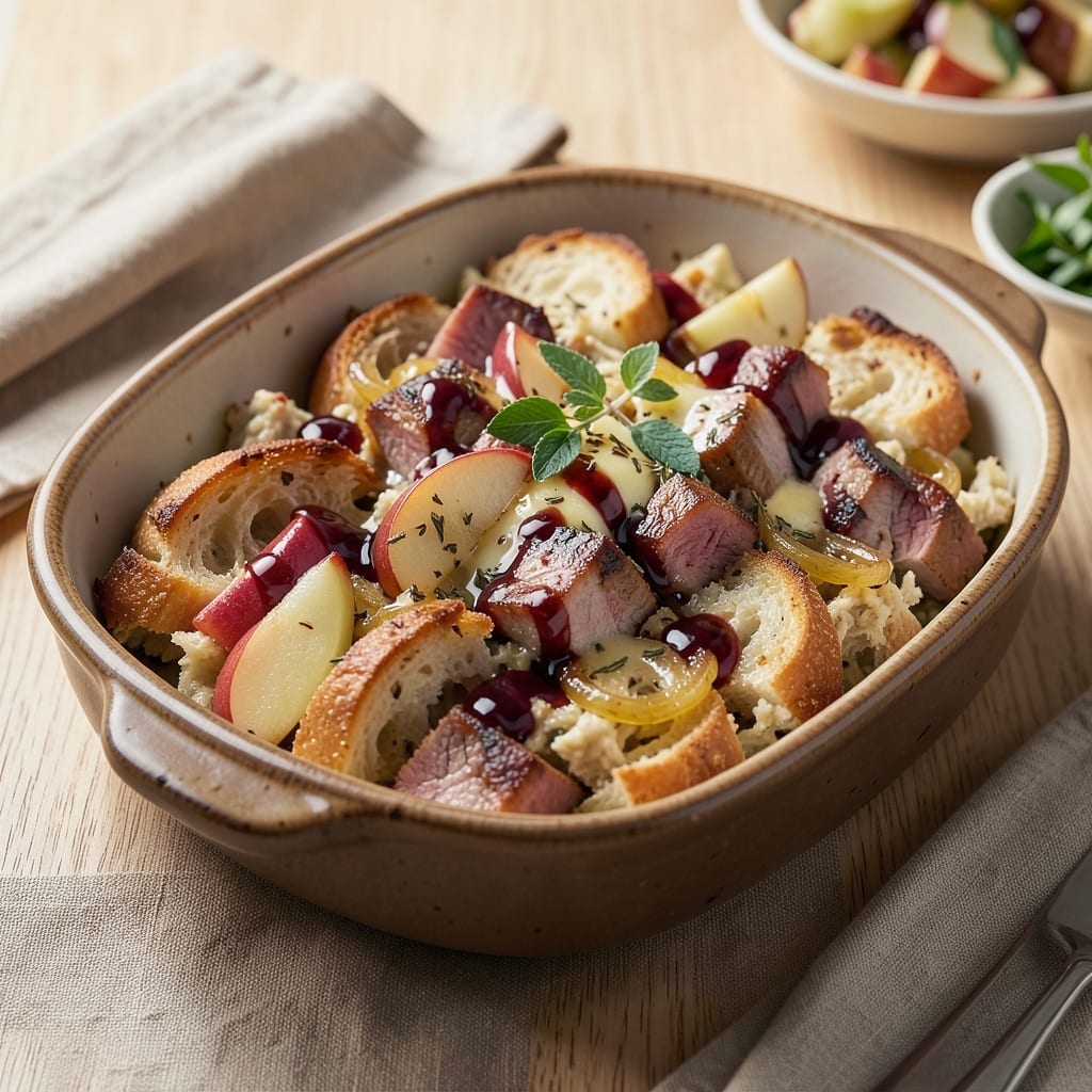 Apple and Pork Stuffing Recipe: Savory-Sweet Bite That Elevates Holiday Tables
