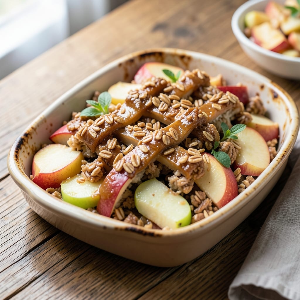 Ambrosia Apple Crisp Recipe: Buttery Streusel Hugs Spiced Apples to Golden Crunch