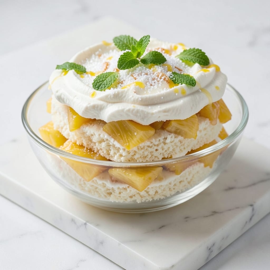 Angel Food Cake Mix and Pineapple Recipe: Weight Watchers-Friendly Tropical Twist