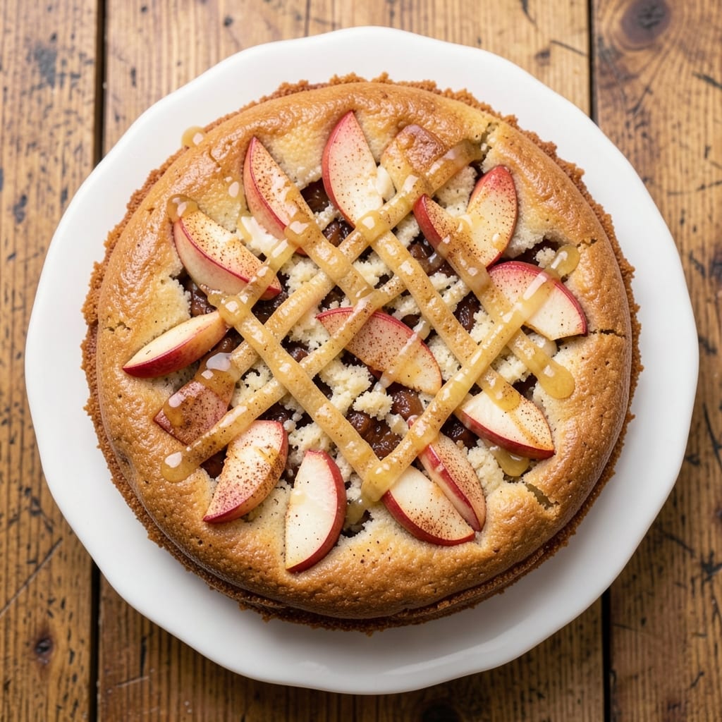 8-Inch Apple Cake Recipe: Moist Layers and Buttery Streusel Topping