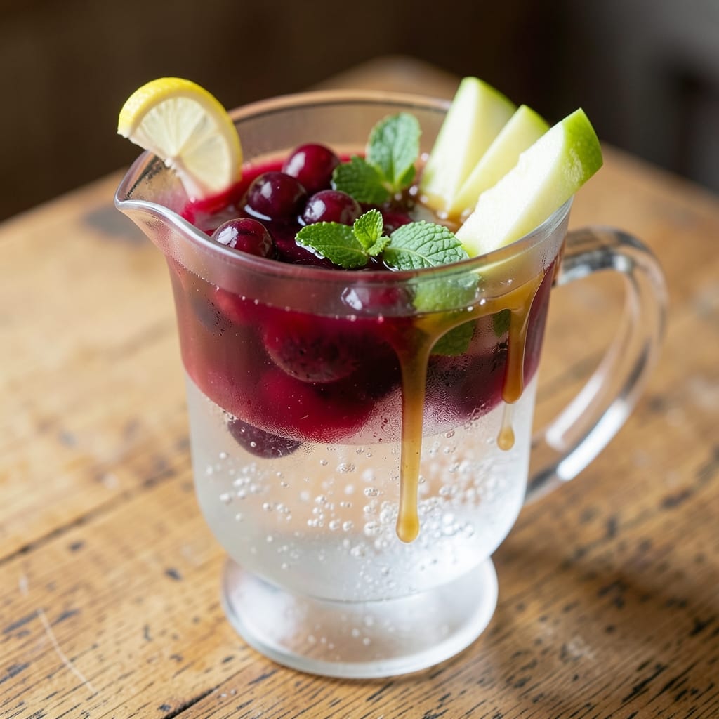 Apple Cranberry Refresher Recipe: Sparkling Citrus Burst in 10 Minutes