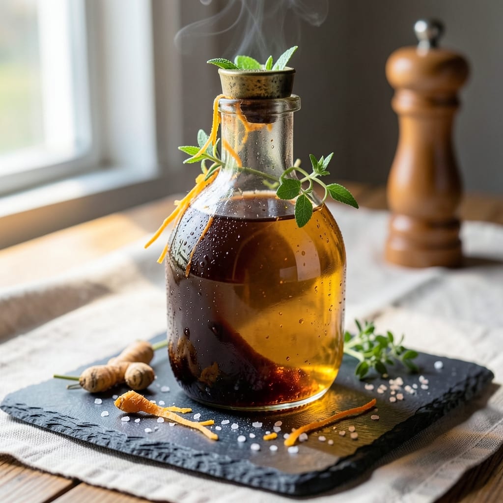 Apple Cider Vinegar and Blackstrap Molasses Recipe: Small-Batch Fermented Elixir for Gut Health