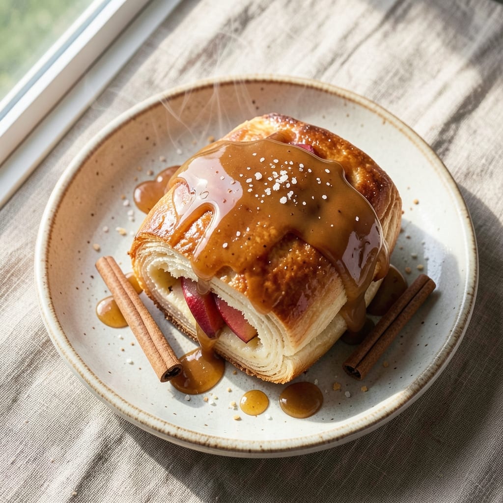 Apple Caramel Rolls Recipe: Gooey Caramel Swirls Between Flaky Layers