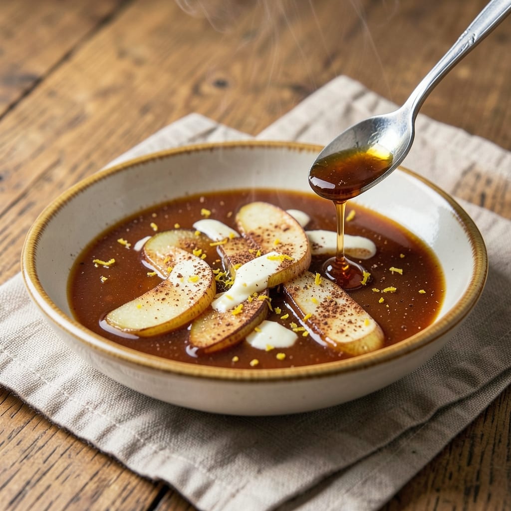 Apple Brandy Sauce Recipe: Boozy Caramelized Glaze for Roasts & Desserts