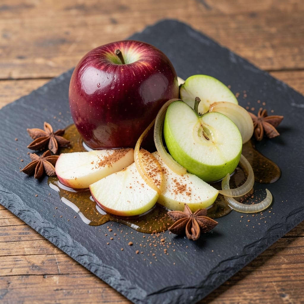 Apple Amber Recipe Uk: Slow-Simmered Spiced Apple Stew With Crispy Topping