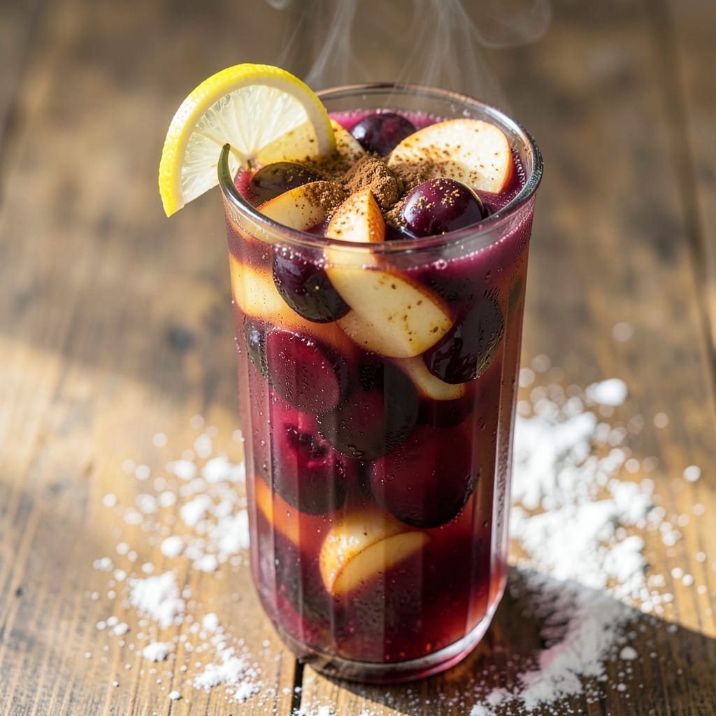 Apple Cherry Juice Recipe: Vibrant Blend of Tart and Sweet Flavors