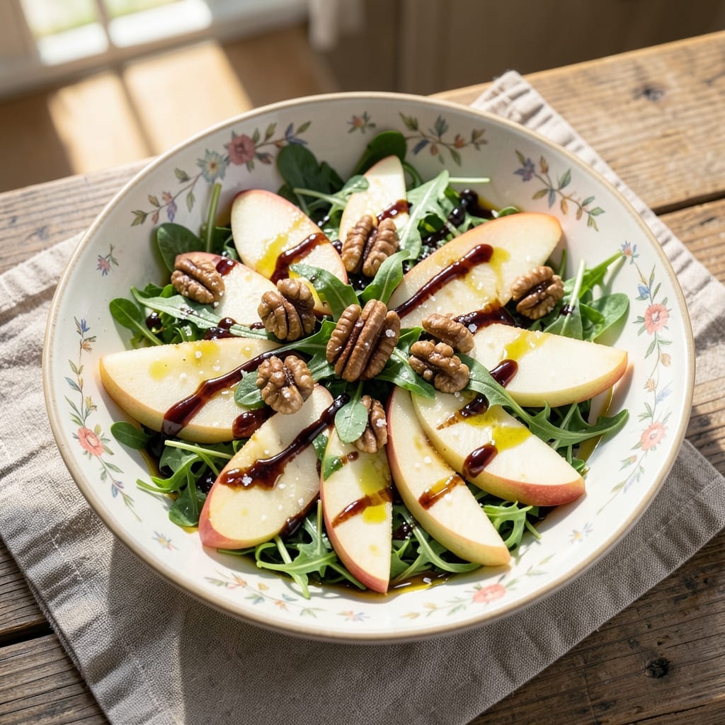 Apple And Nut Salad Recipe: Crunchy Texture With Sweet-Savory Balance