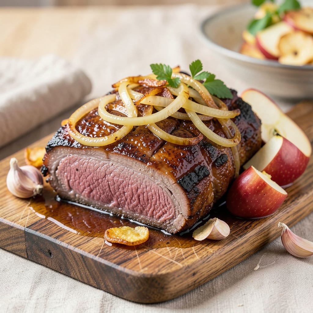 Apple Brisket Recipe: Smoky Apple-Caramelized Meat That Falls Apart