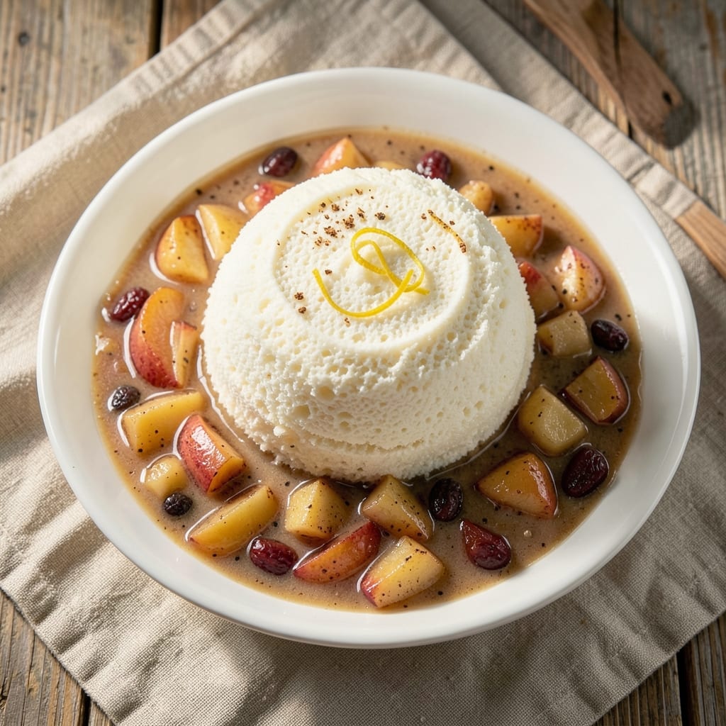 Angel Food Cake and Apple Pie Filling Recipe: Lightness Meets Warm Spice in One Bite