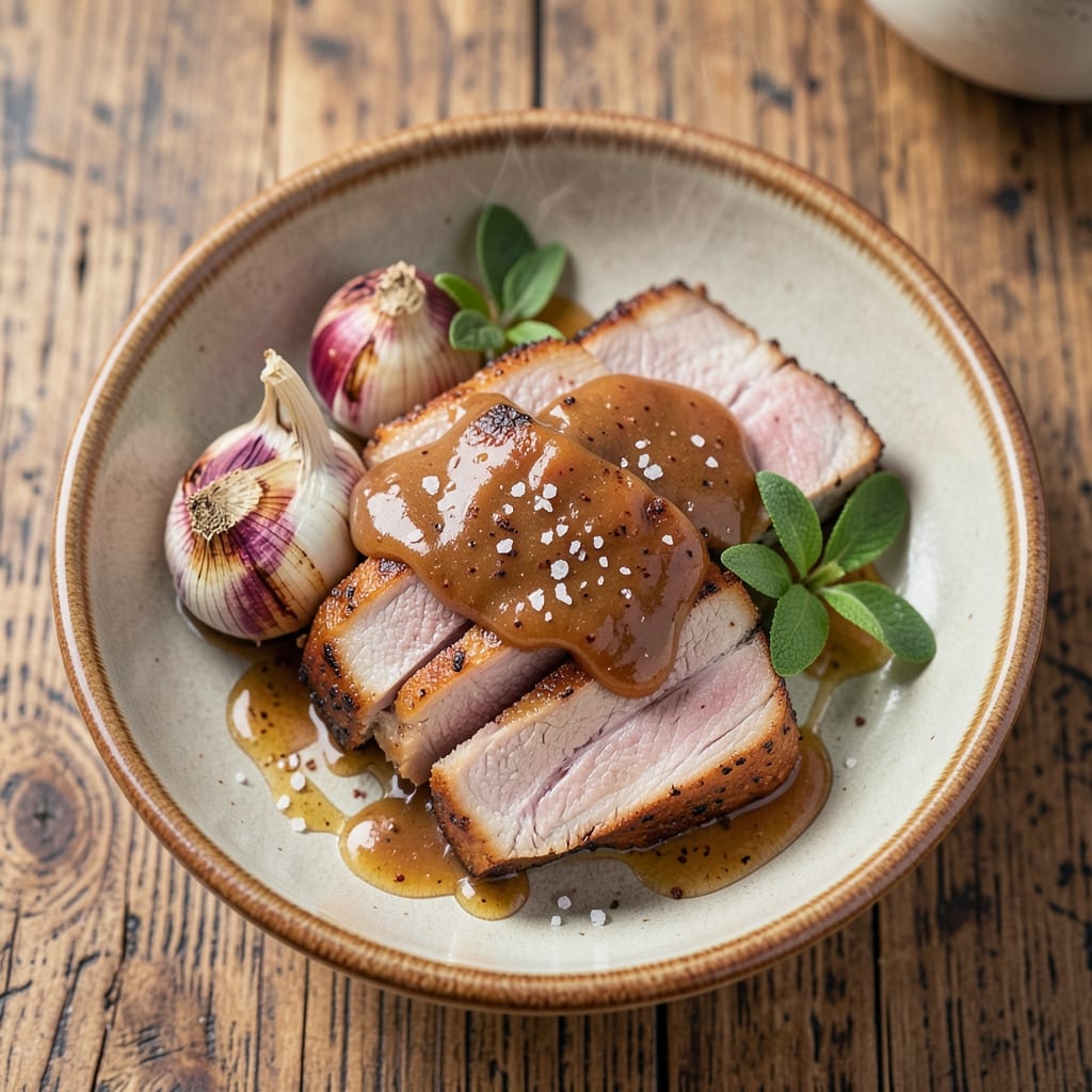 Apple Butter Pork Tenderloin Recipe: Sweet-Savory Glaze That Caramelizes Edges