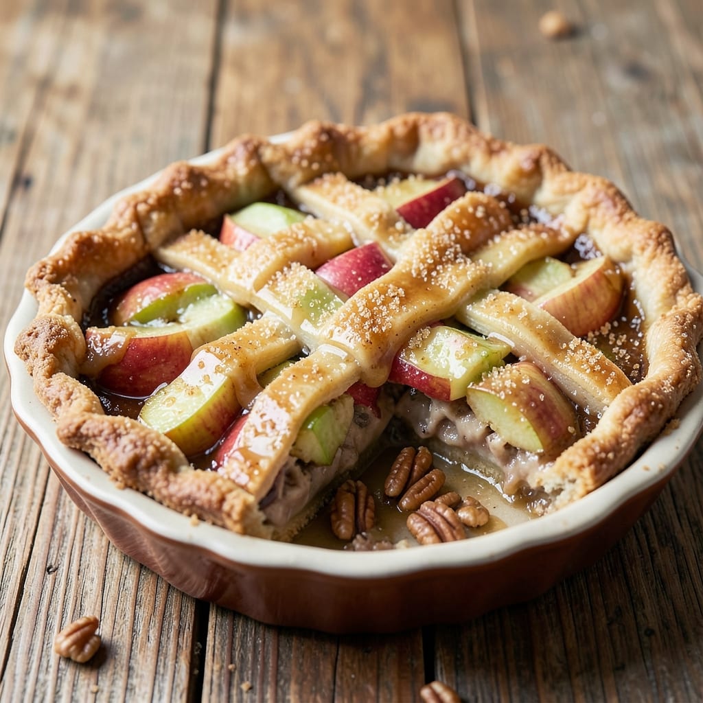 6 Apple Pie Recipe: Flaky Lattice Crust With Warm Spiced Filling