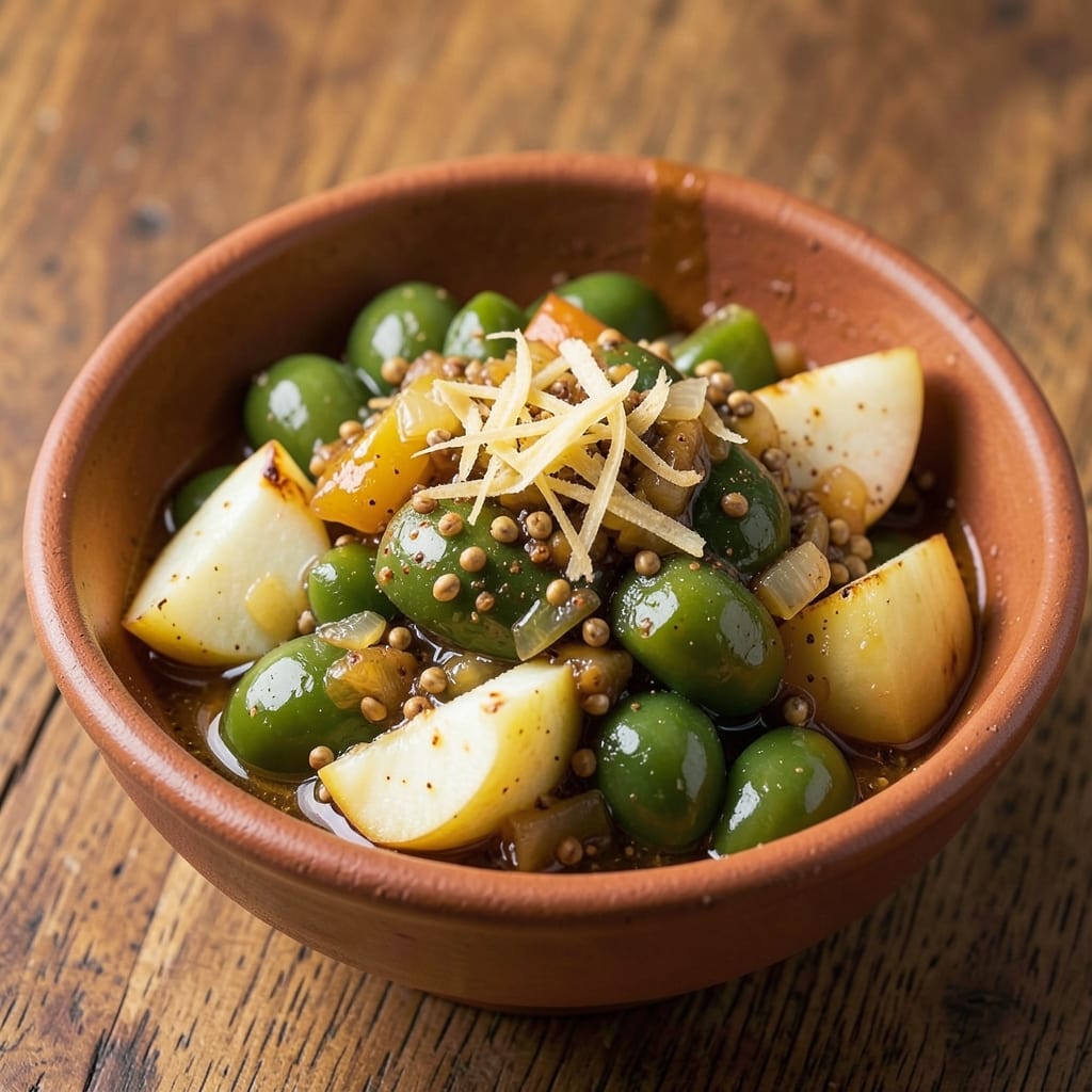 Apple and Green Tomato Chutney Recipe: Tangy-Sweet Balance for Sandwiches and Dips