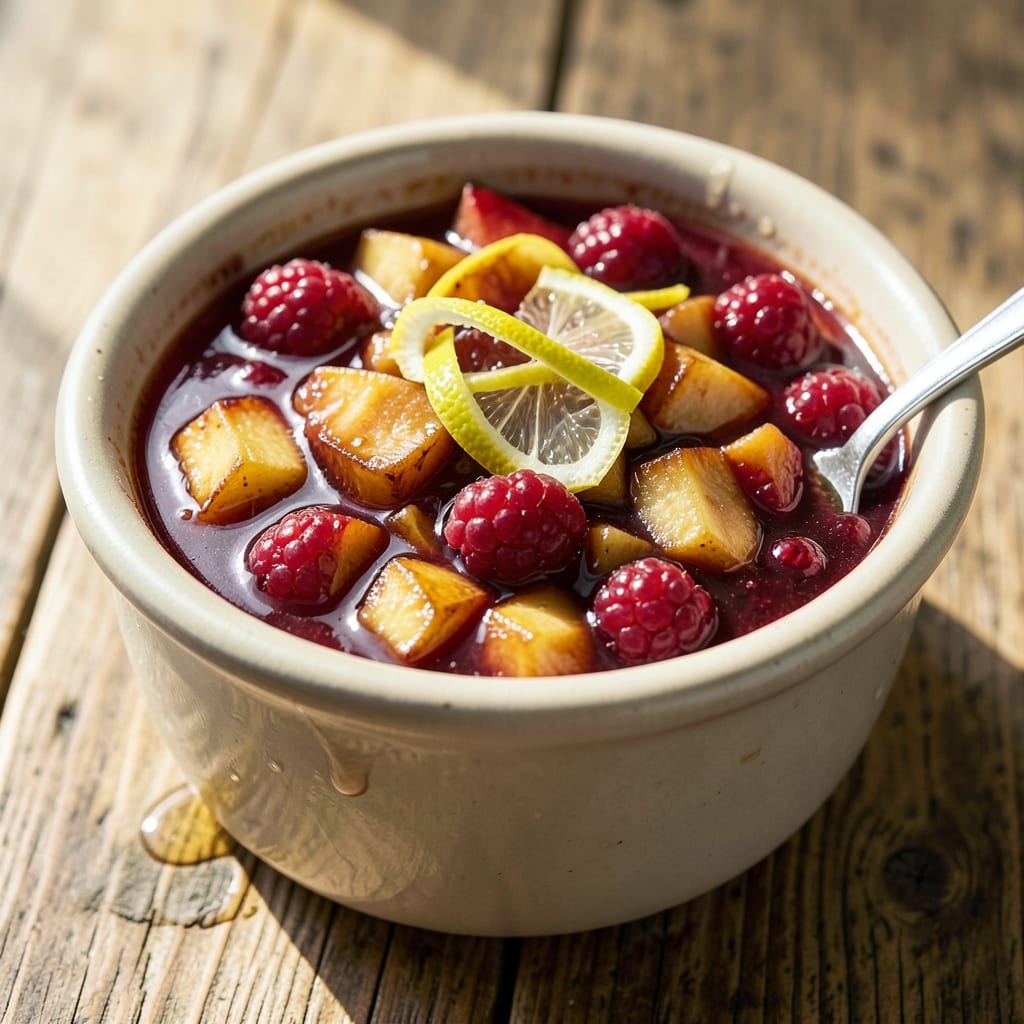 Apple and Raspberry Jam Recipe: Small-Batch Simmer for Vibrant Spreadable Gold