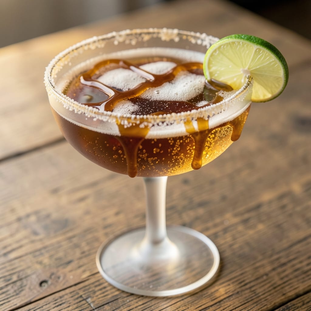 Apple Cider Champagne Margarita Recipe: Boozy Spiced Fizz With Apple Cider Twist