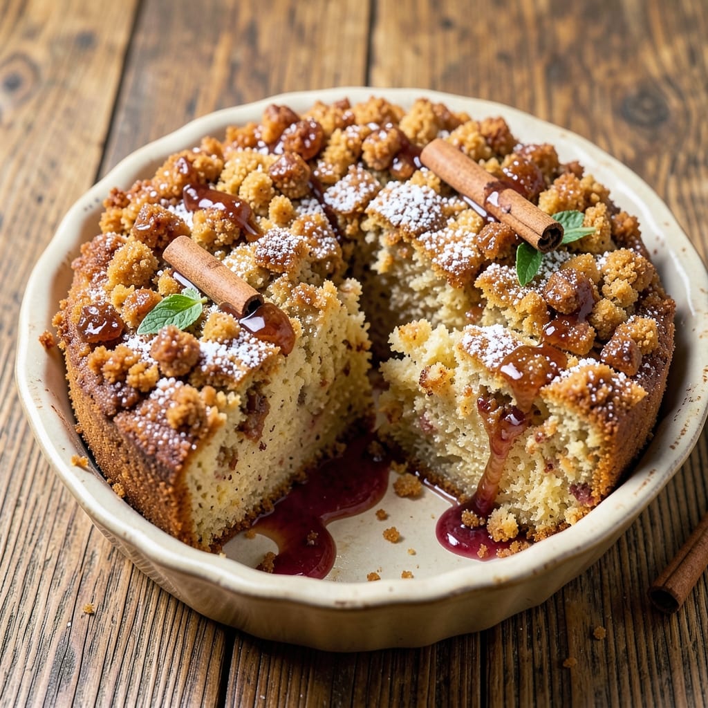 Apple Cider Crumb Cake Recipe: Spiced Streusel Hugs Warm Apple Layers