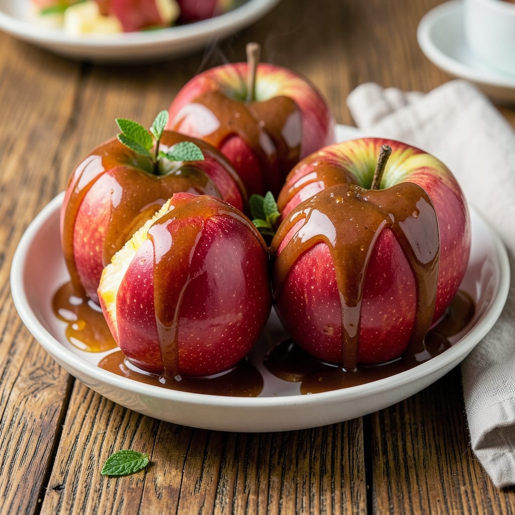 Alton Brown's Caramel Apple Recipe: Crispy Honey-Glazed Bites With No Mess